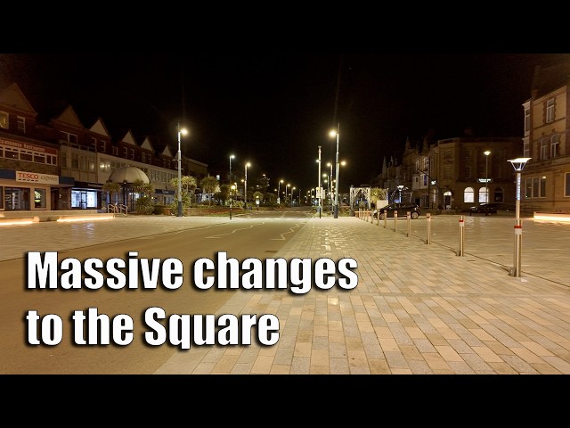 St. Annes-on-Sea bei Nacht