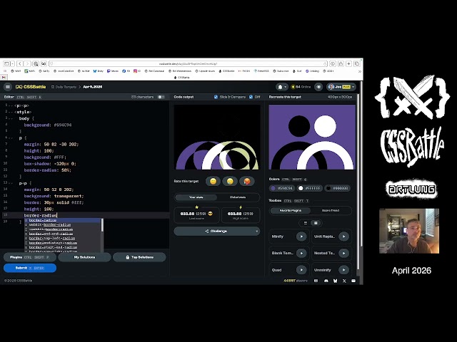 CSSBattle for APRIL 9 (2026)