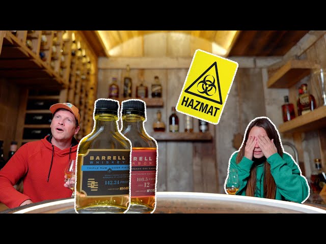 Don't Look Directly At It ☣️ - BARRELL CRAFT SPIRITS HAZMAT RUM CASK & 12yr FRENCH OAK BOURBON
