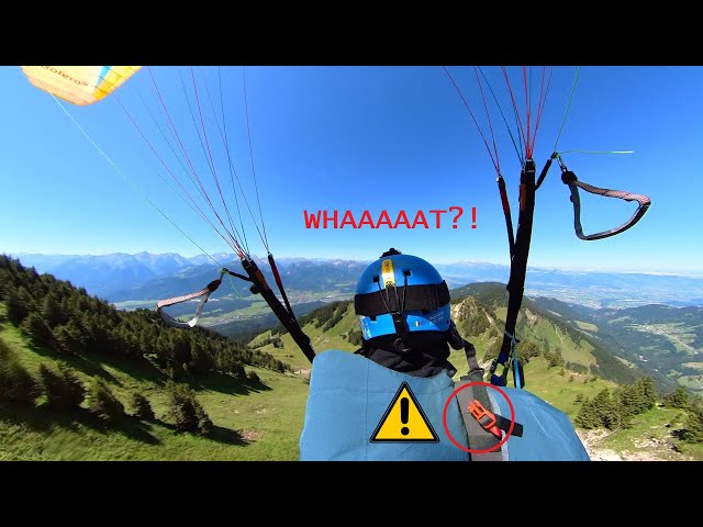 360° first flight from Hochgerach with crossing Alpila/Dünser Älpele and landing in Ried (Schnifis)