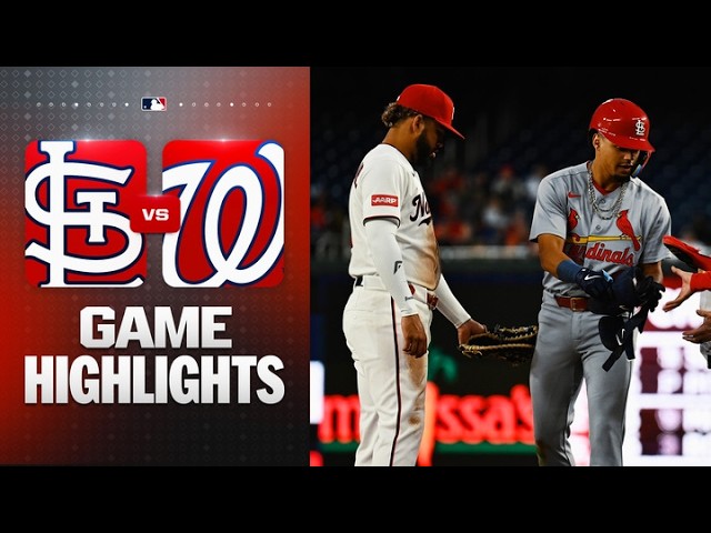 Cardinals vs. Nationals Game Highlights (4/6/26) | MLB Highlights