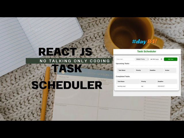 Day 84 of 100days of coding challenge to become a front-end developer #asmr learning react