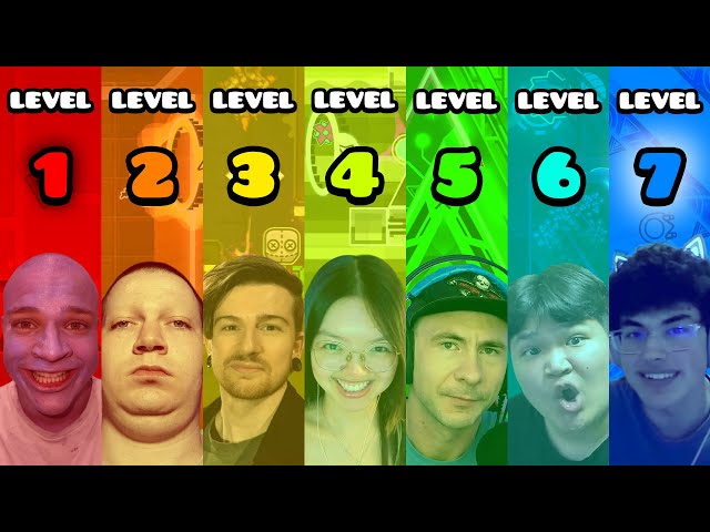The 7 Levels of Geometry Dash Player