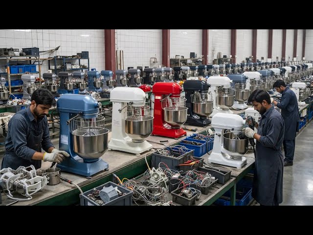 How to Build a Powerful Planetary Mixer Machine in a Local Workshop