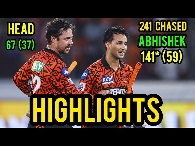 SRH vs PBKS ipl Match Full Highlights 2025 | ipl 2026 Highlights