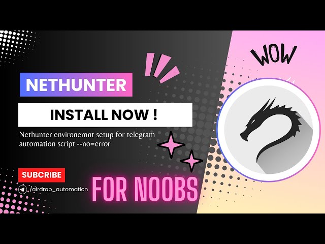(For beginners) How to Install Kali NetHunter on Android Termux | No root