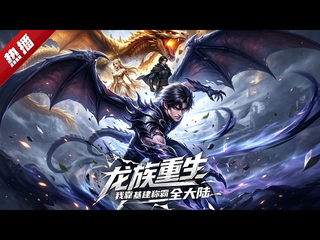 MULTI SUB《龍族重生，我靠基建稱霸全大陸》商界精英墨焱穿越成秘境黑龍，開局被三個隱世老怪搶著收徒。面對商盟經濟封鎖，他以現代商業思維改造原始世界。 #AI #漫劇 #動漫 #無盡動漫社