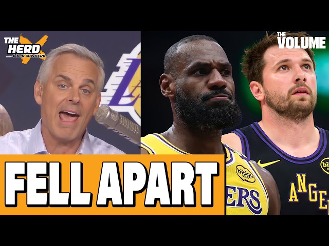 How Los Angeles Lakers FELL APART + UConn-Michigan | Colin Cowherd: THE HERD NBA