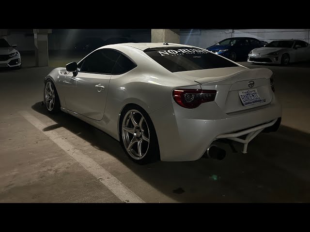POV BACKROAD DRIVING IN MY FRS!