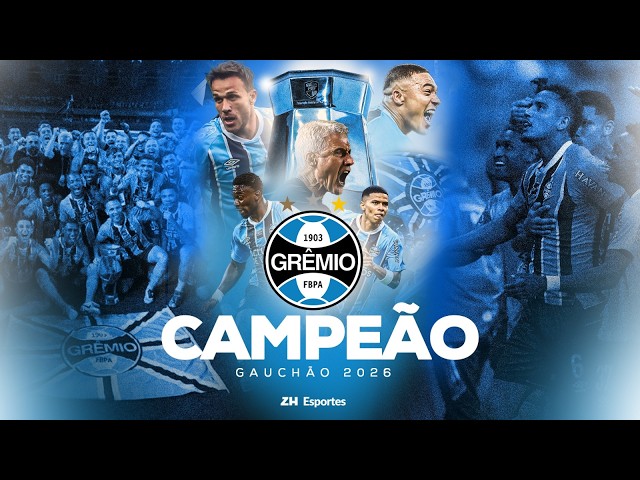 GRÊMIO CAMPEÃO GAÚCHO 2026 | A HISTÓRIA DA CONQUISTA | ESPECIAL ZERO HORA