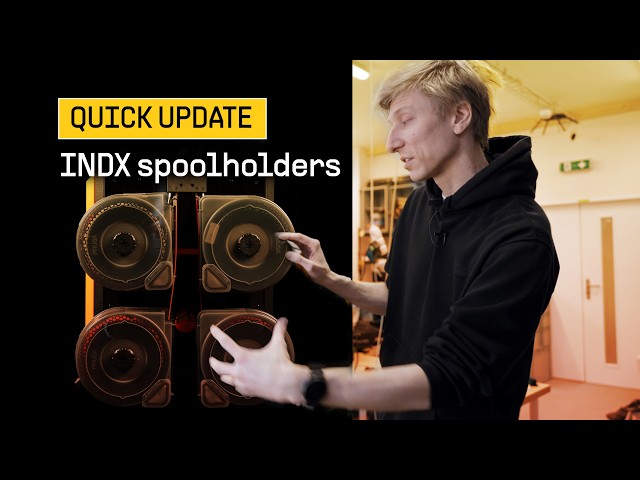 Quick INDX Update - 8 Spoolholders on the CORE One+