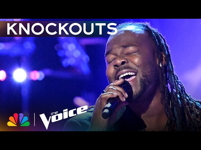 Memphis Barber's Vocal Dexterity Shines on "I'll Make Love to You" | The Voice Knockouts | NBC