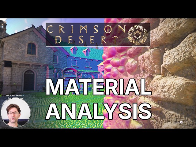 Crimson Desert Graphics Analysis | Is This Displacement Mapping or Parallax?