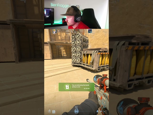 Pros don’t fake. 😅 #fraggin #csgo #cs2 #cs2gameplay #csgomoments #csgohighlights #fpsgames