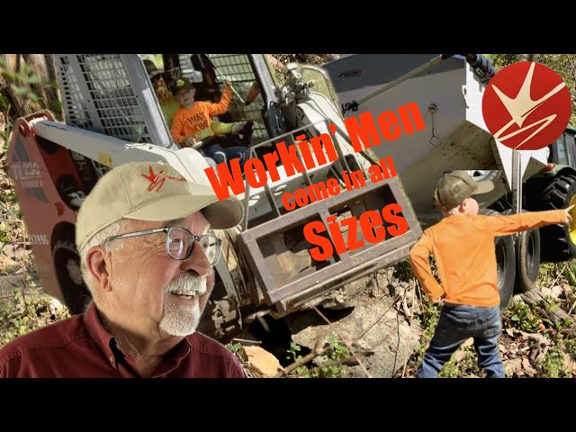 Putting in a new fence, hooking up the fertilizer cart, Liam still WON'T suck: I have an idea.....