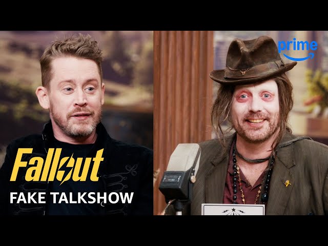 Fallout Fake Talkshow - Macaulay Culkin | Prime Video