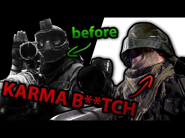 This COCKY sniper gets instant KARMA - (FACESHOT)