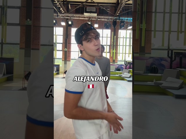 Challenge 😎😎#alejandro #kaue #diego #kenneth #brasil #peru #mexico #reality #friends #hybe #boys