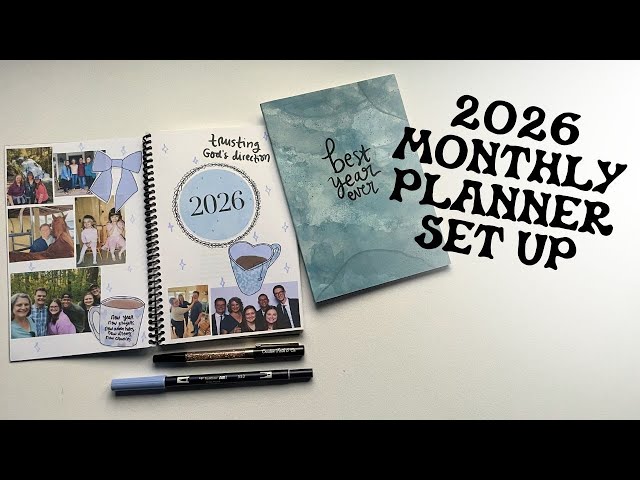 2026 Monthly Planner Set Up for My Mom | Creative Faith & Co.