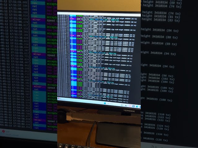 #day22 of #cpumining #monero on #xmrig until I get #monetized