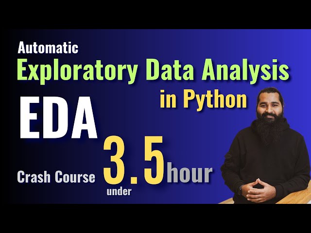 Automatic Exploratory Data Analysis in Python | Crash Course for Data Analysts & Scientists