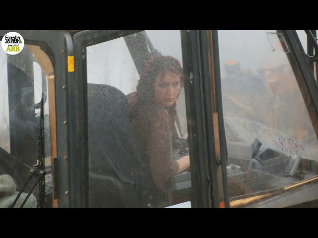 We meet one of the only female forestry operators in the UK