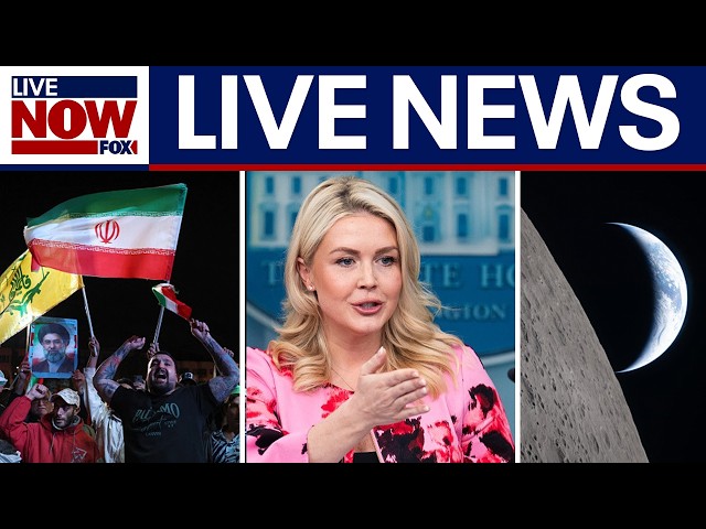 LIVE NEWS: Iran ceasefire, White House briefing, Artemis II update
