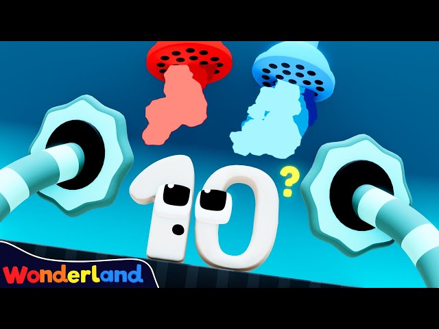 Wonderland: Mystery Number Machine | Big Numbers | Learn Colors & Numbers