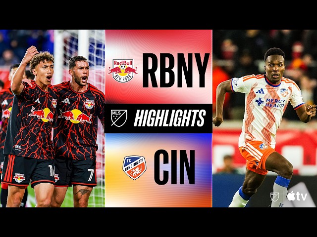 Red Bull New York vs. FC Cincinnati | Full Match Highlights | 6-GOAL STUNNER!