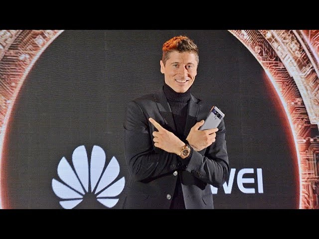 Robert Lewandowski o HUAWEI Mate10 Pro
