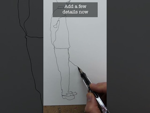 How to QUICKLY sketch people and figures - simple sketching tutorial