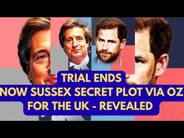 SUSSEX PLOT VIA AUSTRALIA…TO THE UK AFTER THIS STUNT - REVEALED #meghan #princeharry #royal  