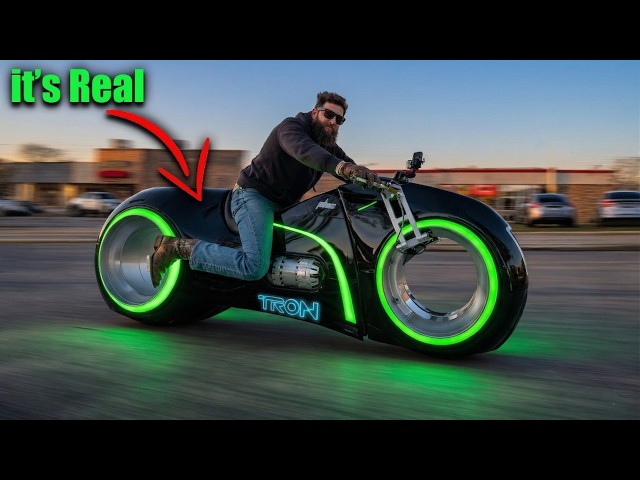 I Rode the Legendary TRON Bike