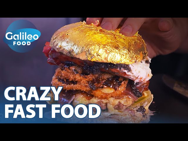 5000€ Burger & mehr: Fast Food Überraschungen weltweit!  | Galileo Food
