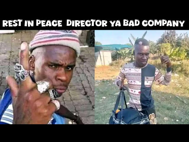 The painful death of Director Bad company 1836. Rest in peace 🕊