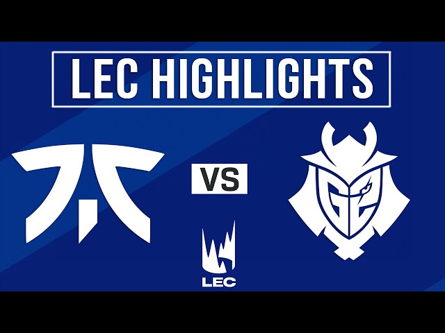 FNC vs G2 Highlights ALL GAMES | LEC 2026 Spring | Fnatic vs G2 Esports