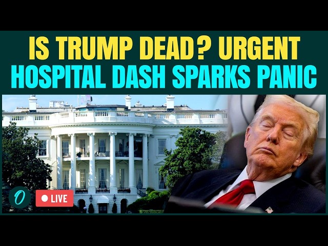 LIVE| TRUMP DEAD? U.S President RUSHED To Walter Reeds Hospital - CHILLING Claim as F-15E SHOT DOWN