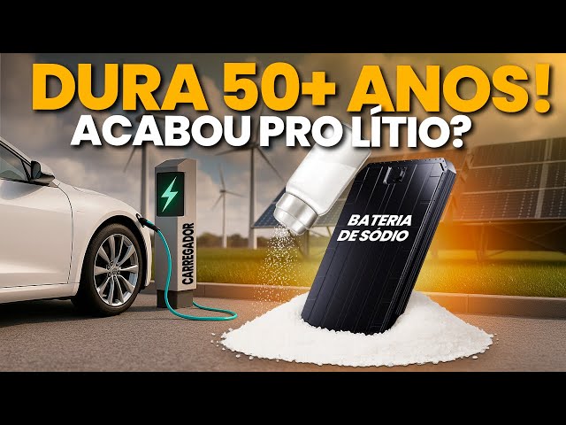 Incrível BATERIA de SÓDIO da CATL é lançada | PRODUÇÃO em MASSA já em 2025!