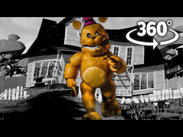 Hello Neighbour but its Fast Fredbear in 360 VR
