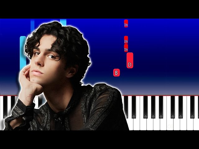 Stephen Sanchez - Something About Her (Piano Tutorial)