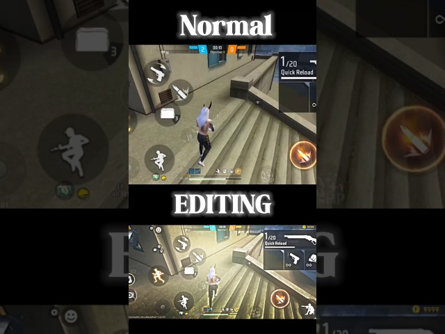 Normal + Editing FREE FIRE capcut editing 🔥🥵