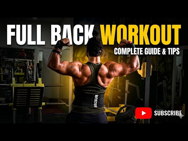 Full Back workout #youtube #youtubevideo #fitness #gym #niteshsoni