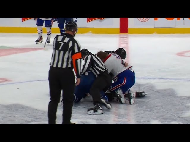 Max Domi Drops 🥊 Gloves 🥊 With Kaiden Guhle