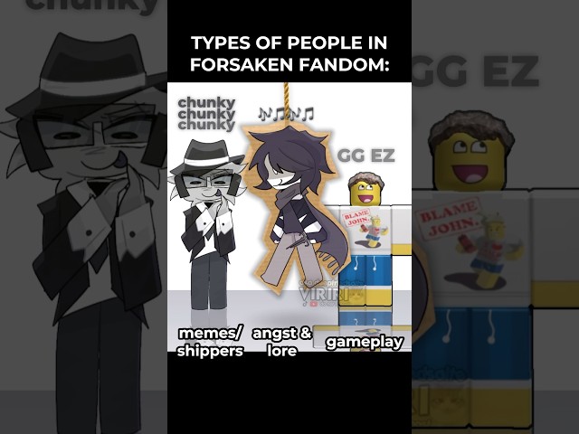 forsaken fandom: #givemebackmykids #forsaken #art #tween #edit #trending #ship #roblox #dandysworld