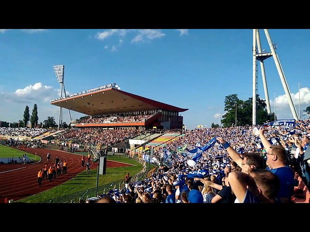 BFC Dynamo gegen Schalke 04 - DFB Pokal 2017 (Choreo)