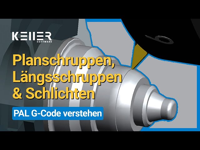 Planschruppen, Längsschruppen & Schlichten – PAL G-Code verstehen | CNC-Drehen | Instant CNC