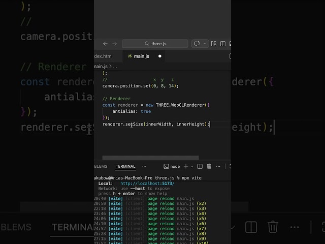 Learn how to render elements into your scenes in Three.js