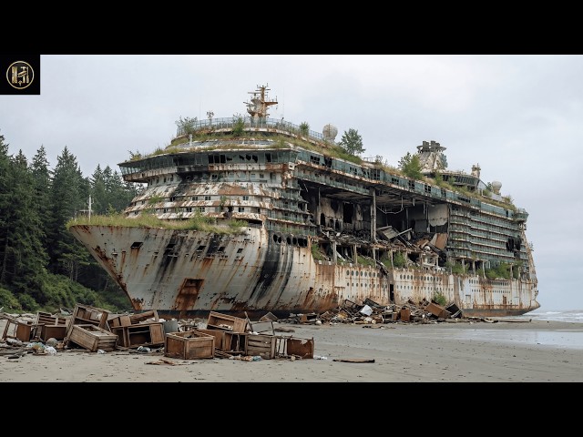 Abandoned 99-Year-Old Cruise Ship Transformed Into a Luxury Ocean Mansion