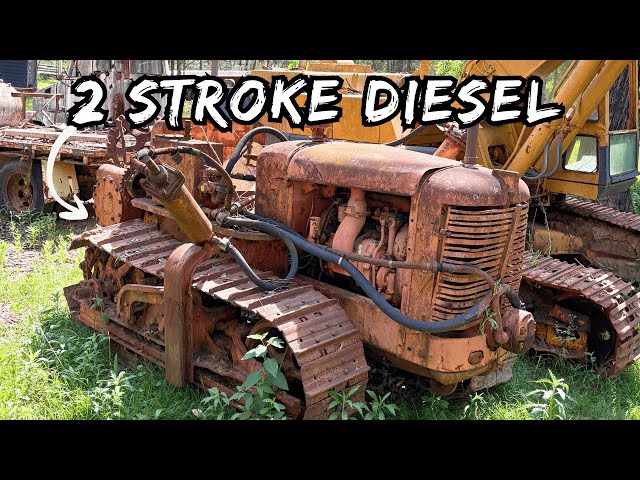 WILL IT START? 1940’s Bulldozer