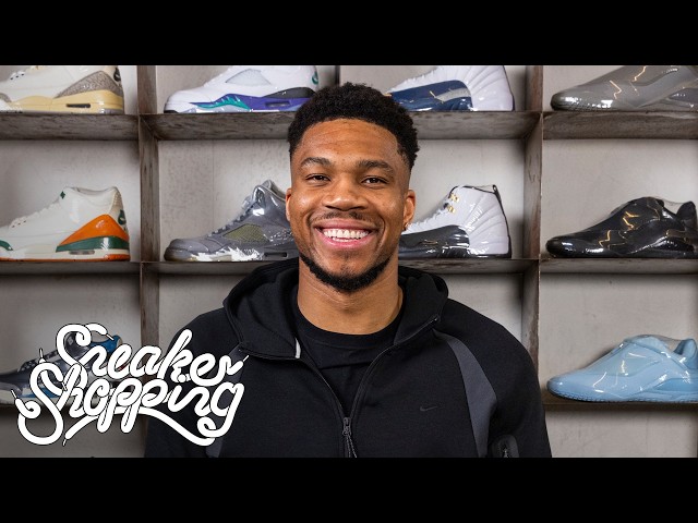 Giannis Antetokounmpo Goes Sneaker Shopping With Complex